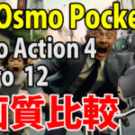 DJI Osmo Pocket 3　画質比較　（夜、自転車車載）